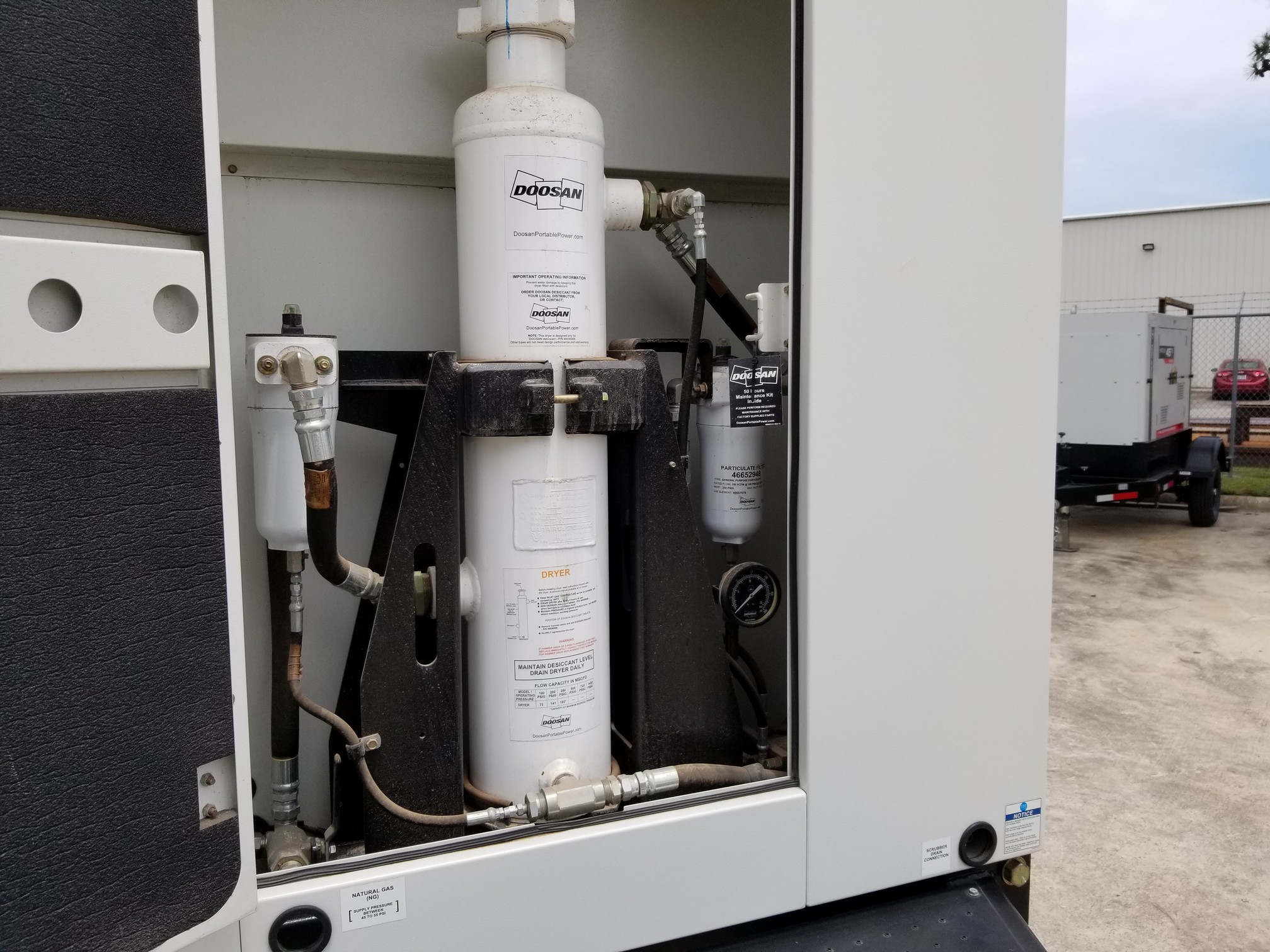 New Doosan NG Generator Set