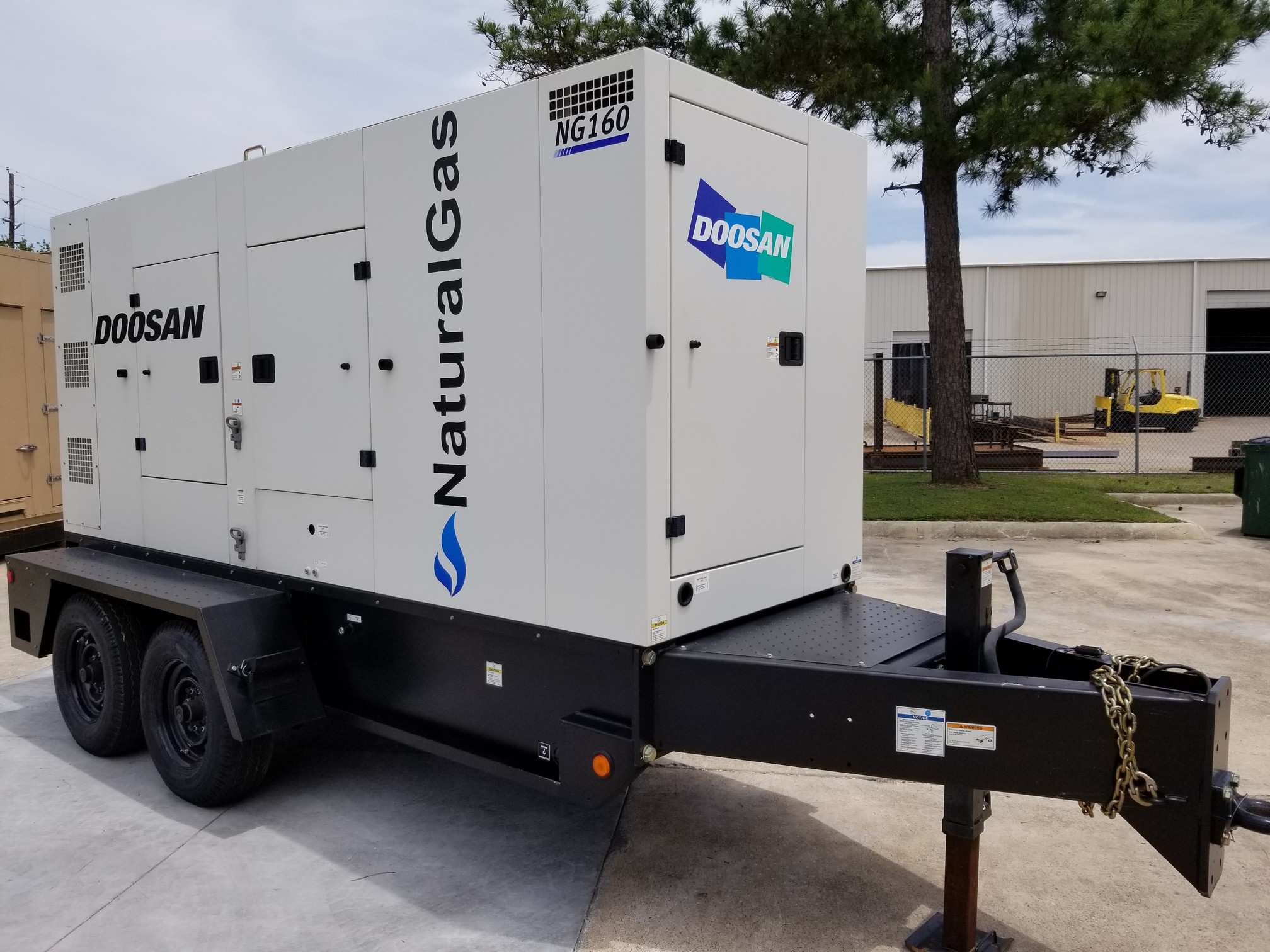 New Doosan NG Generator Set
