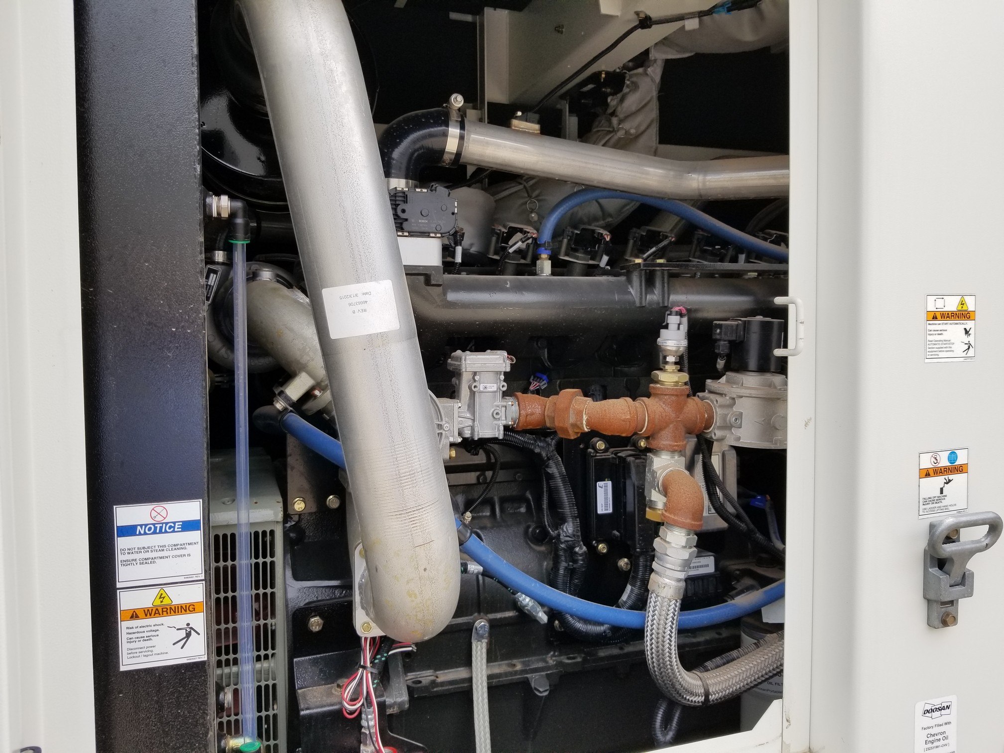 New Doosan NG Generator Set