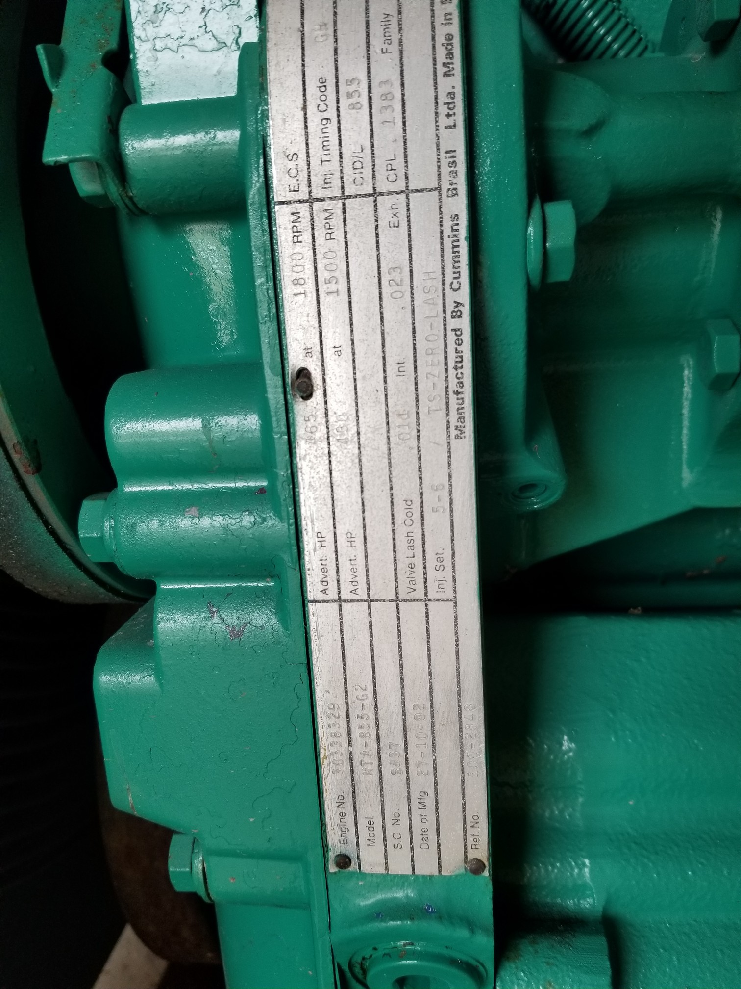 Used Cummins DFCB Generator Set