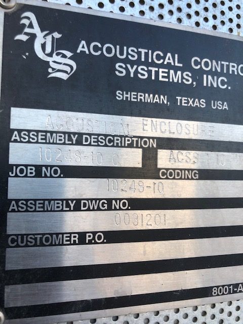 Cummins kW Generator Set rotated