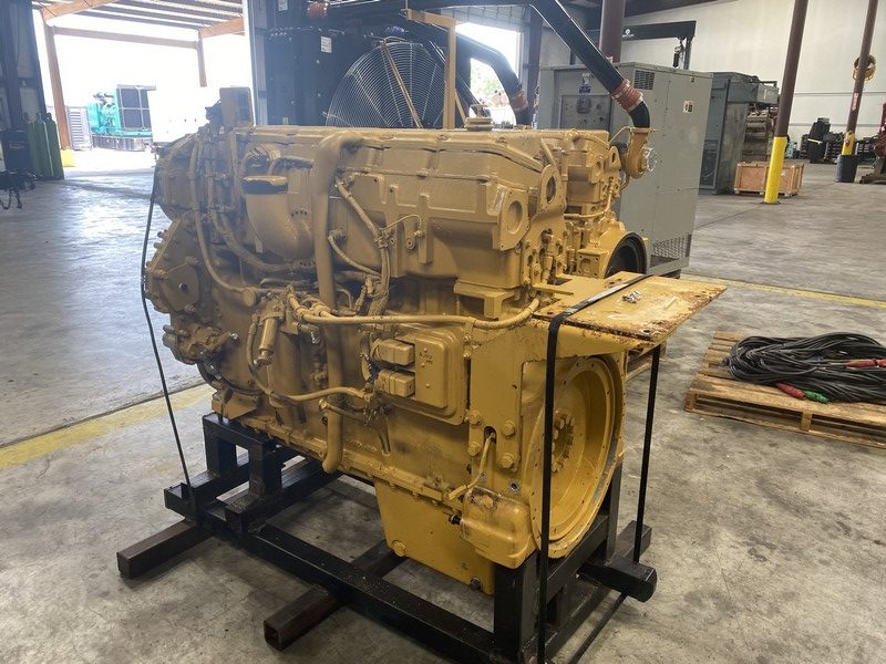 CAT  Engine  rotated