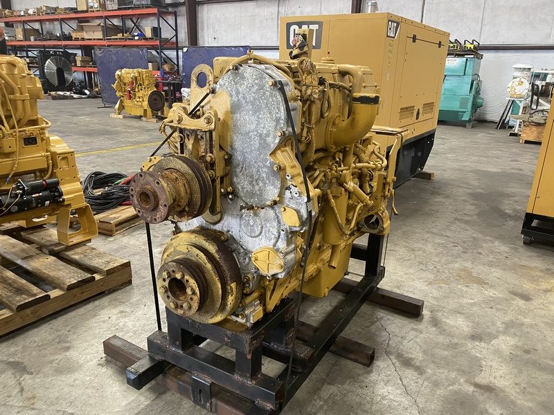 CAT  Engine  rotated