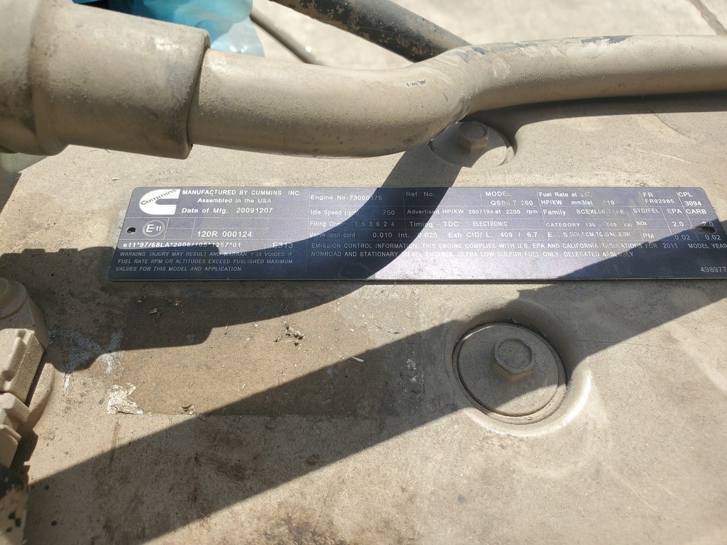 Cummins QSB. Engine
