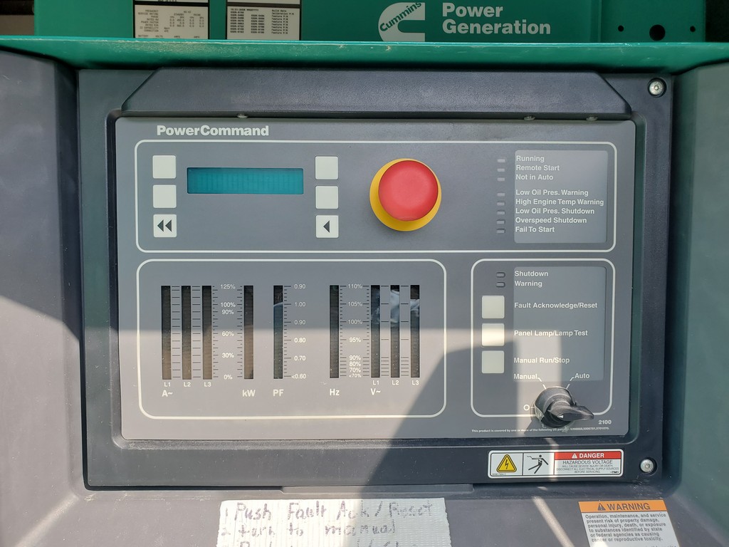 Cummins DFEJ Generator