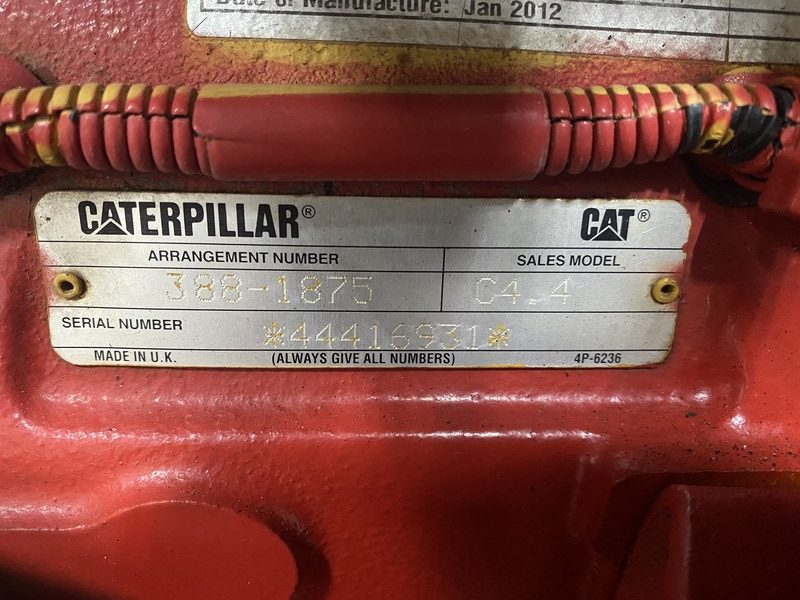 CAT C. Industria Engine  rotated