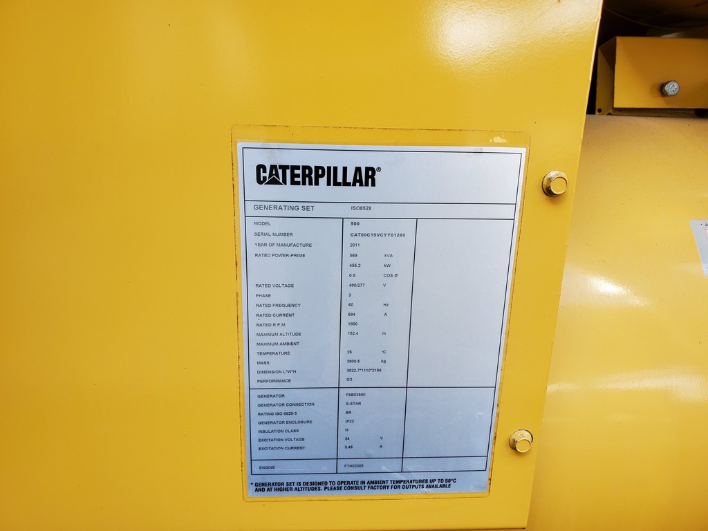 CAT C Generator kW