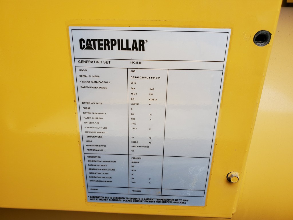 CAT C Generator Set