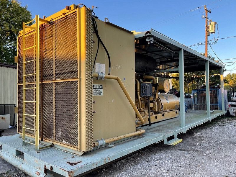CAT C Land Electric Generator Set rotated