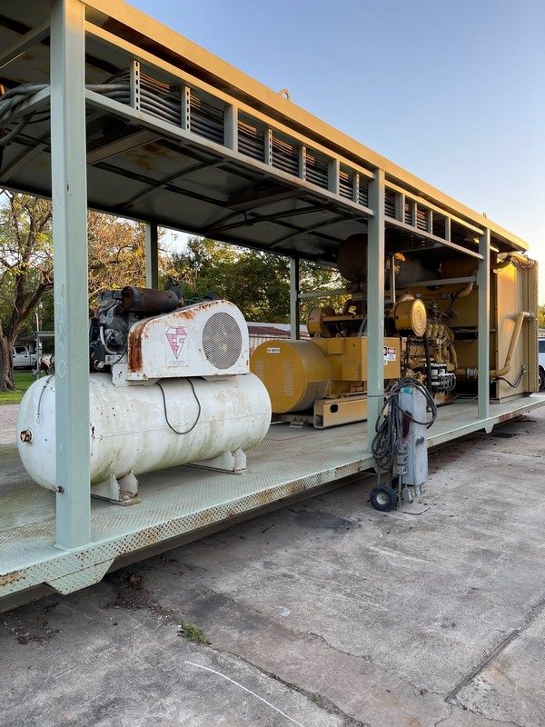 CAT C Land Electric Generator Set rotated