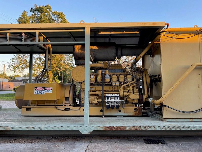 CAT C Land Electric Generator Set rotated
