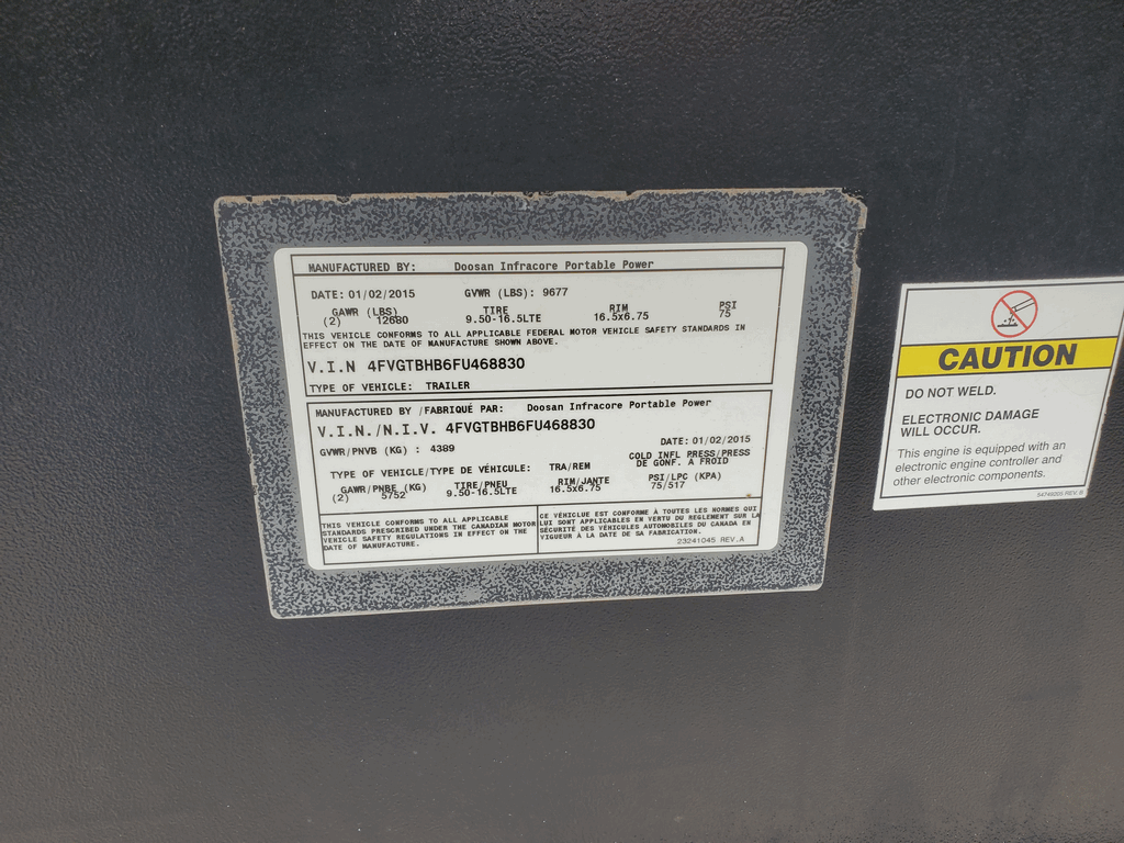 Doosan NG Generator Set