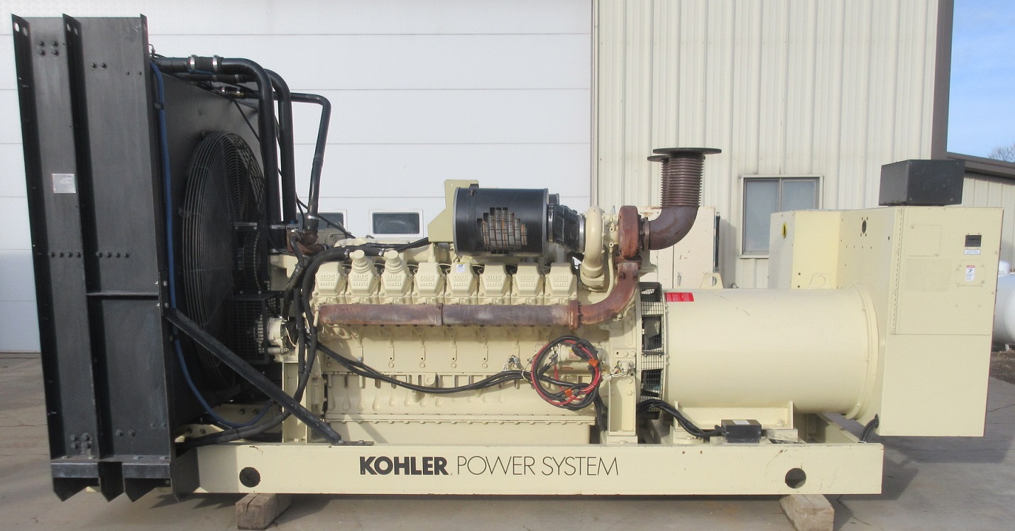 Kohler 1000ROZD4 (1) Kohler 1000kW MTU Generator