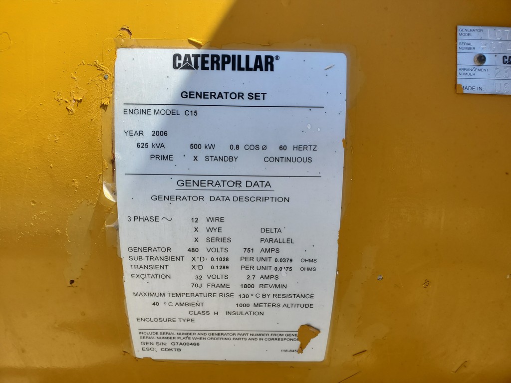 CAT C Generator Set