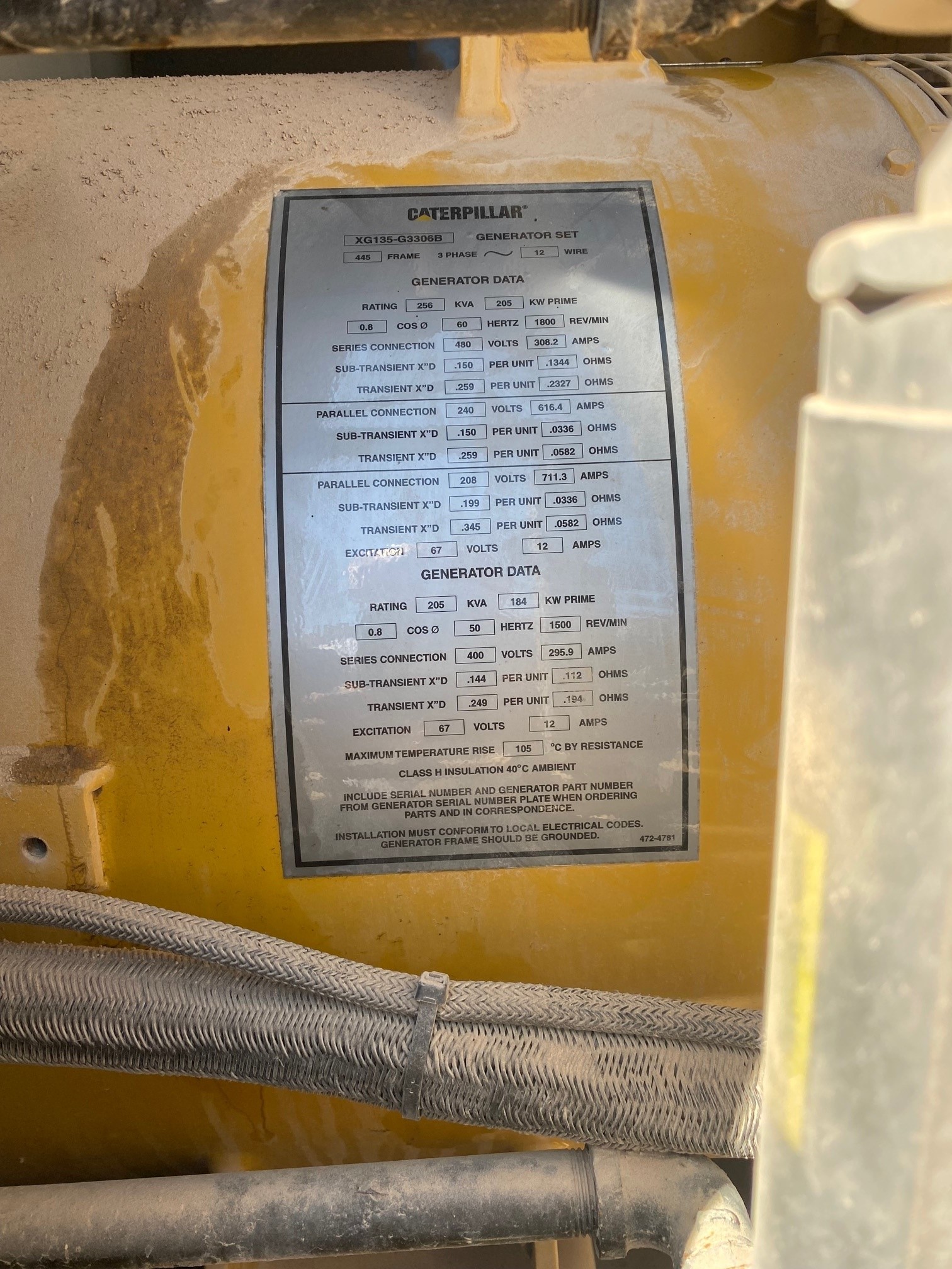 CAT GBTA Generator Sets