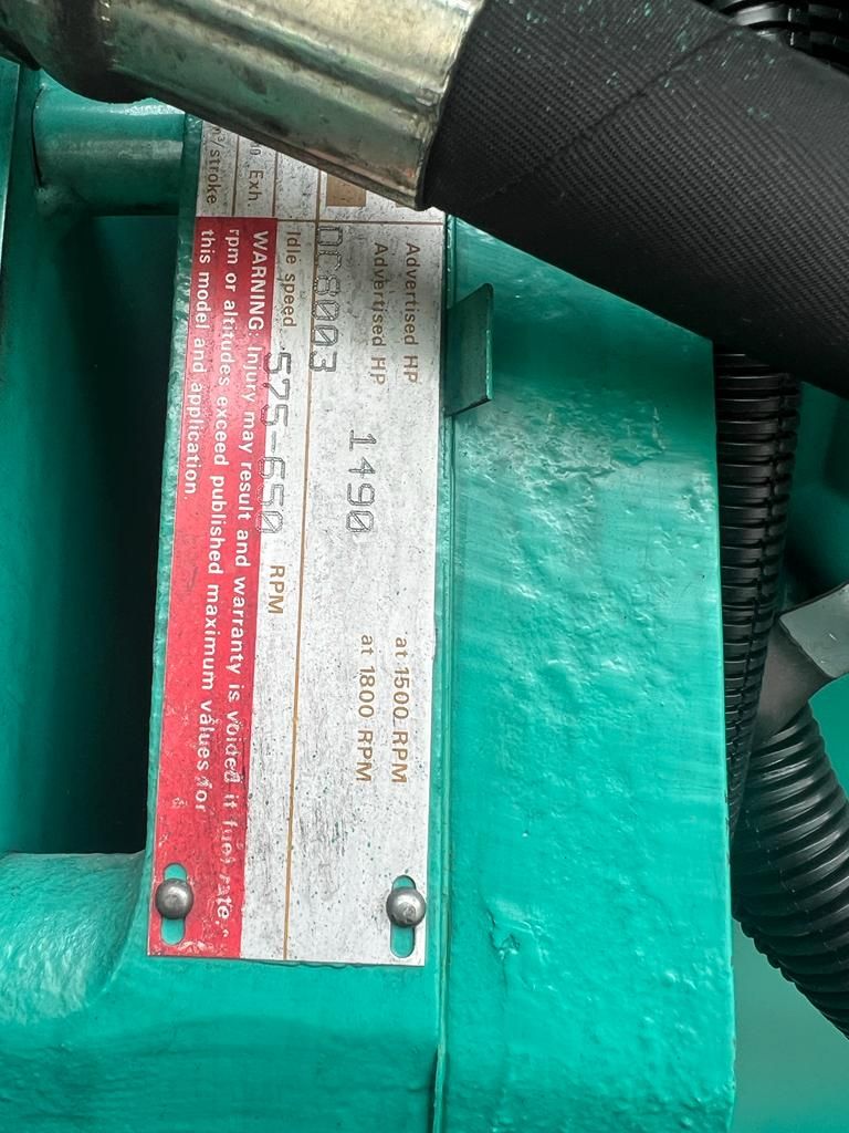 Cummins KTA kW Generator Set