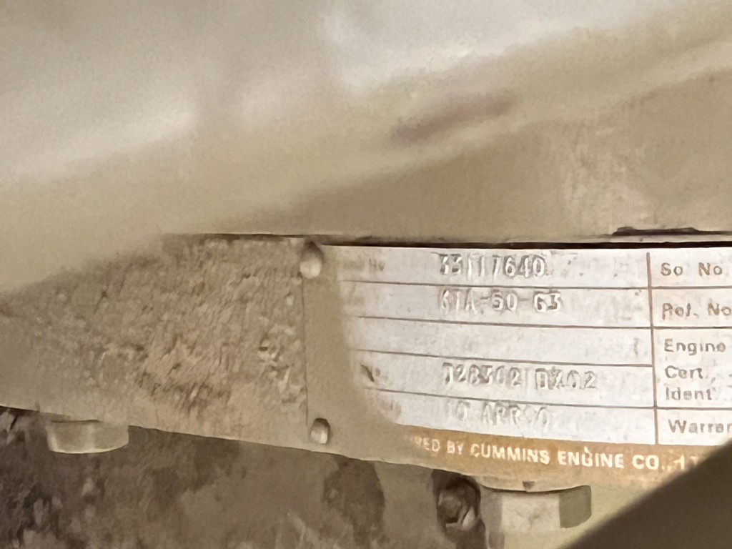 Cummins KTA Generator Set 