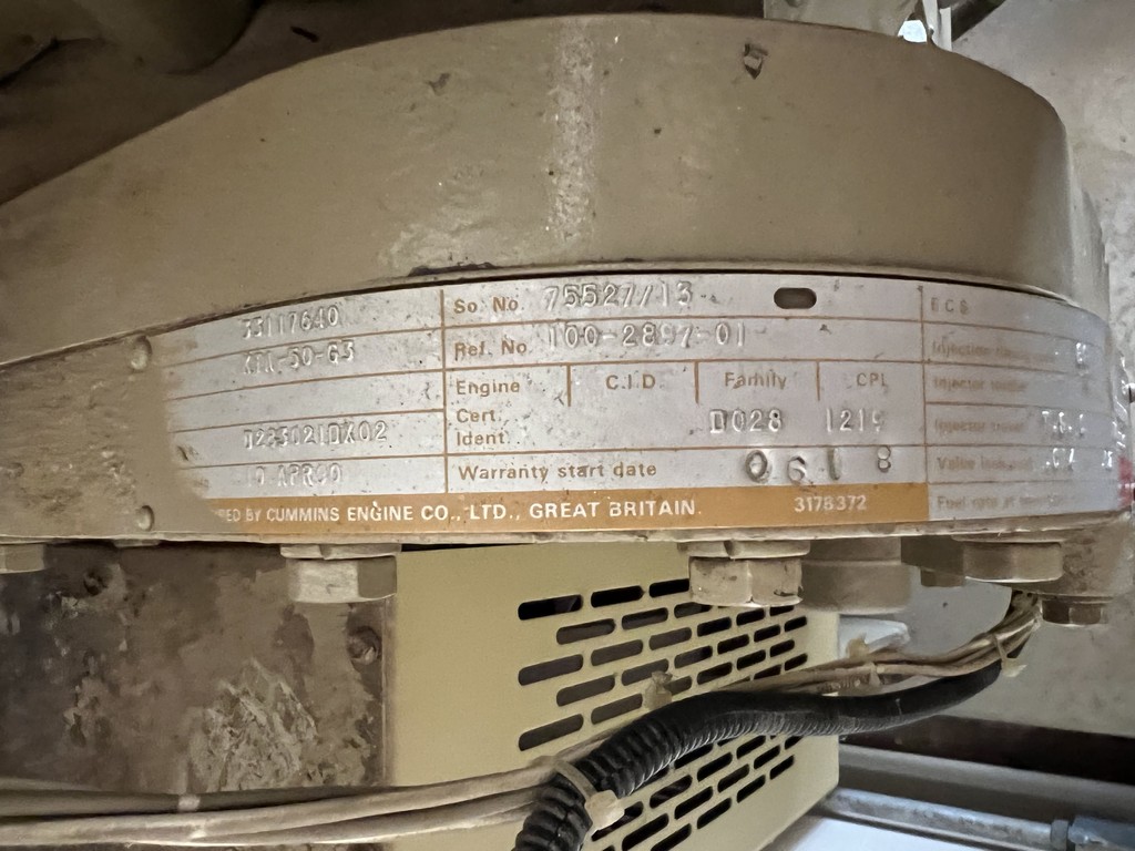 Cummins KTA Generator Set 