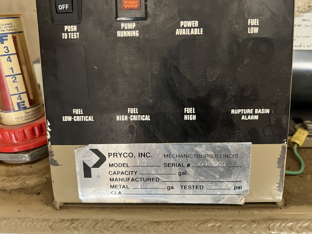 Cummins KTA Generator Set 