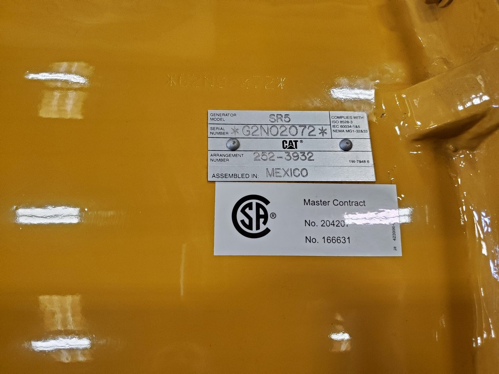 CAT SR Generator End