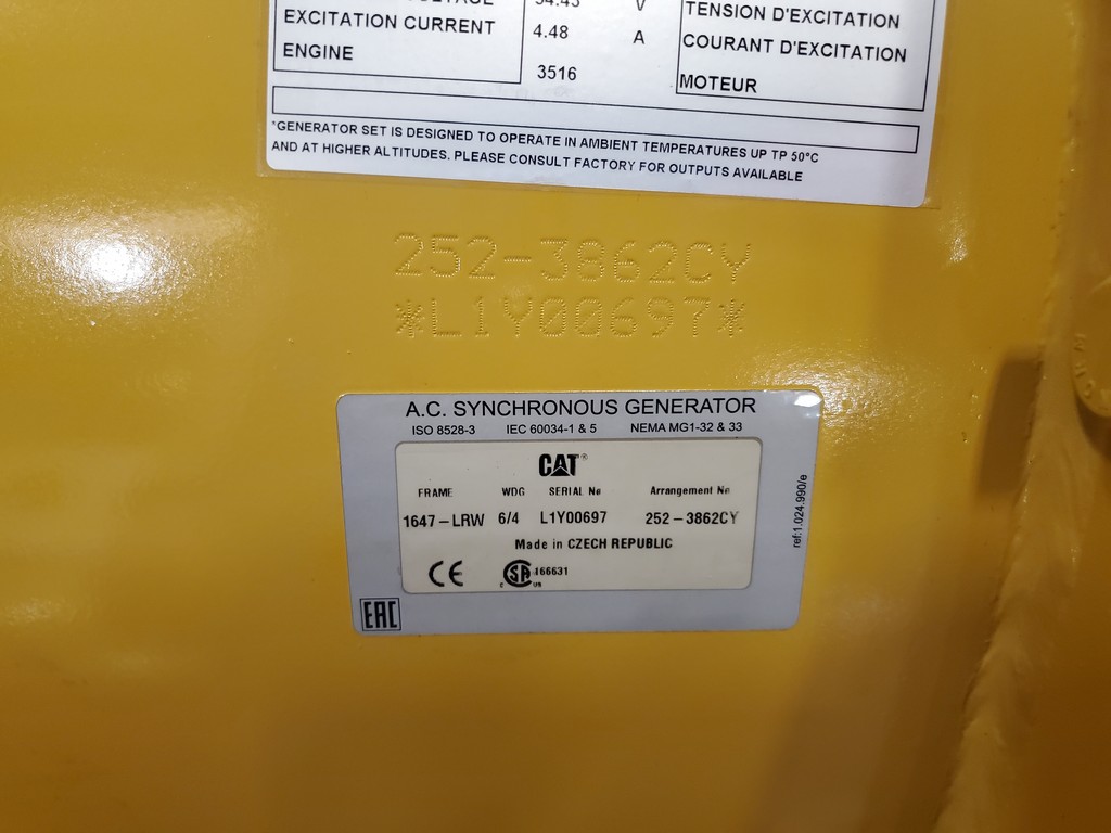 CAT SR Generator End