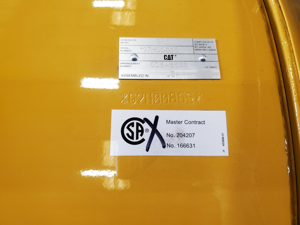 CAT SR Frame Generator End