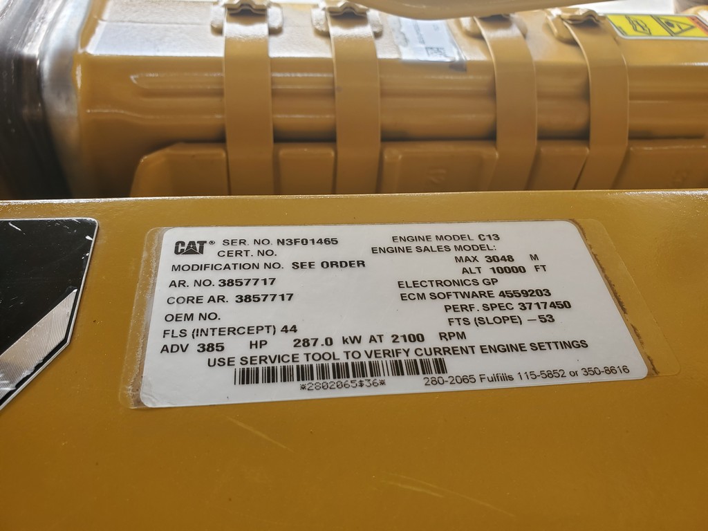 Cat C Tier Engine