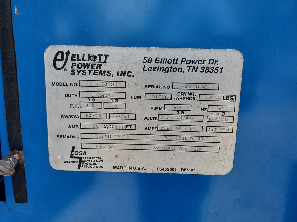 Elliott RD Generator