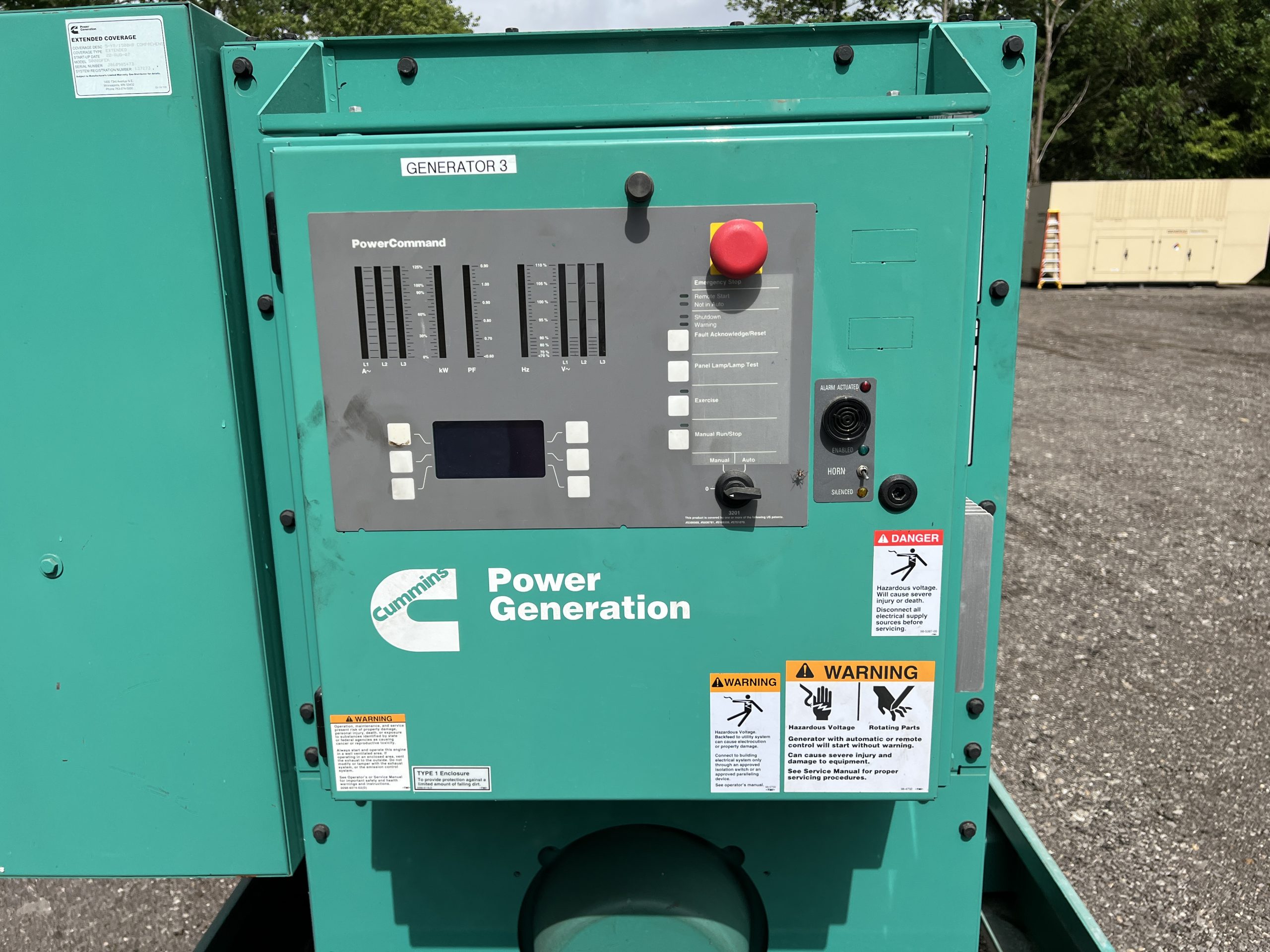Cummins DFEK kW Generator Set