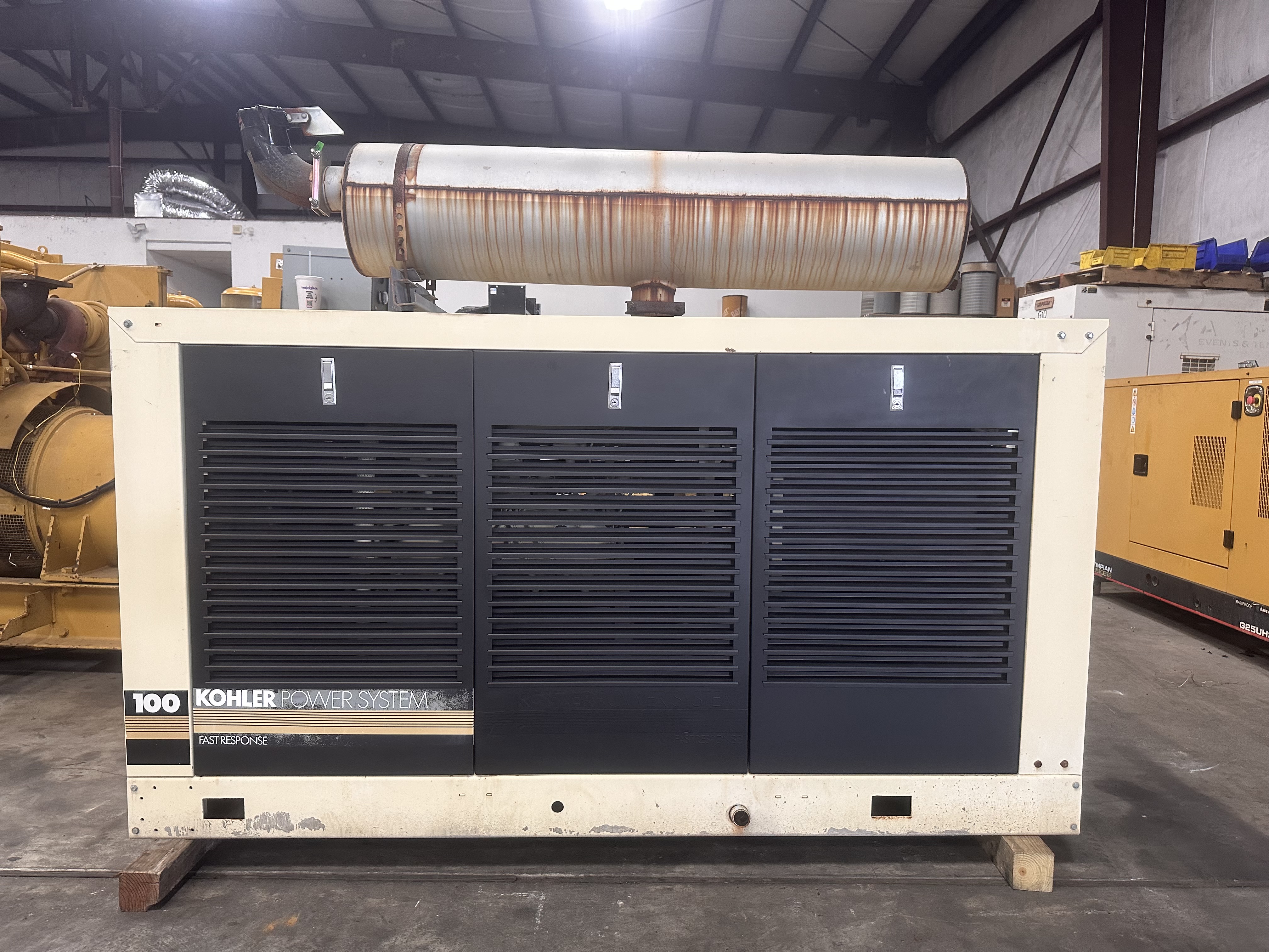 Kohler 100RZ282 Generator Set (1) Kohler 100RZ282 Generator Set (1)