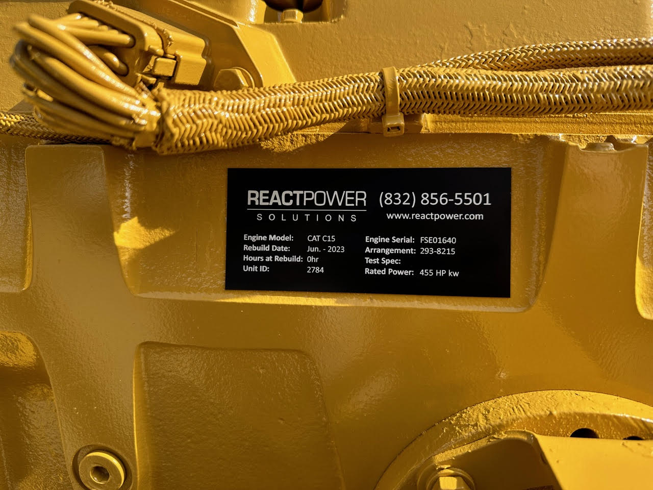 Rebuilt CAT C Generator Set