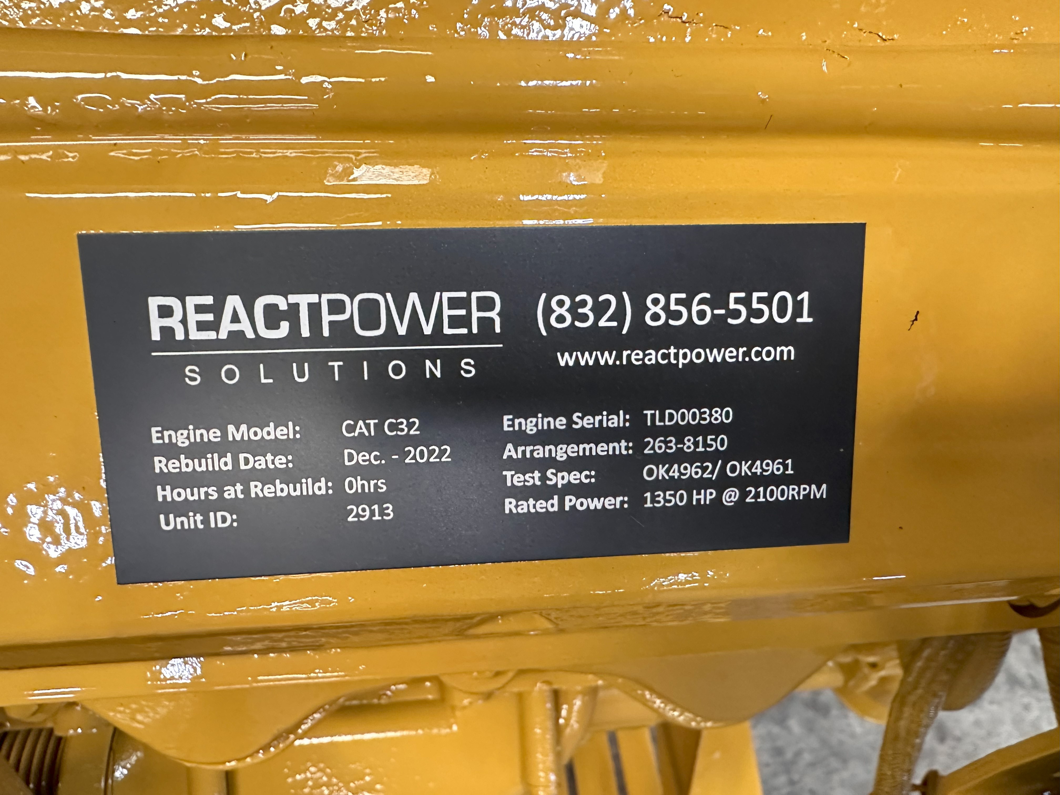 CAT C Industrial Engine