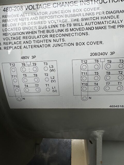 Doosan G Generator Set  rotated