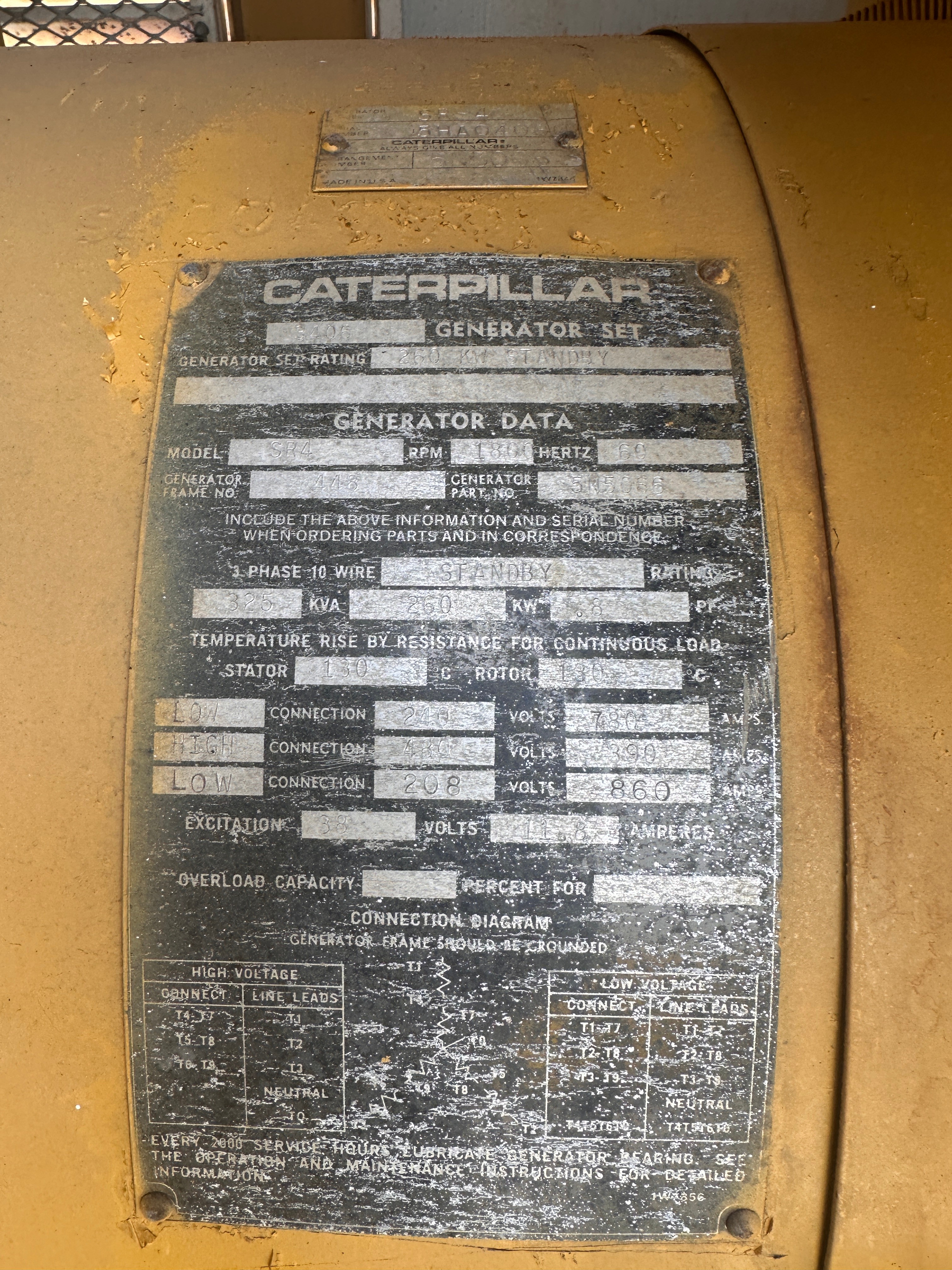 Used CAT Generator Set