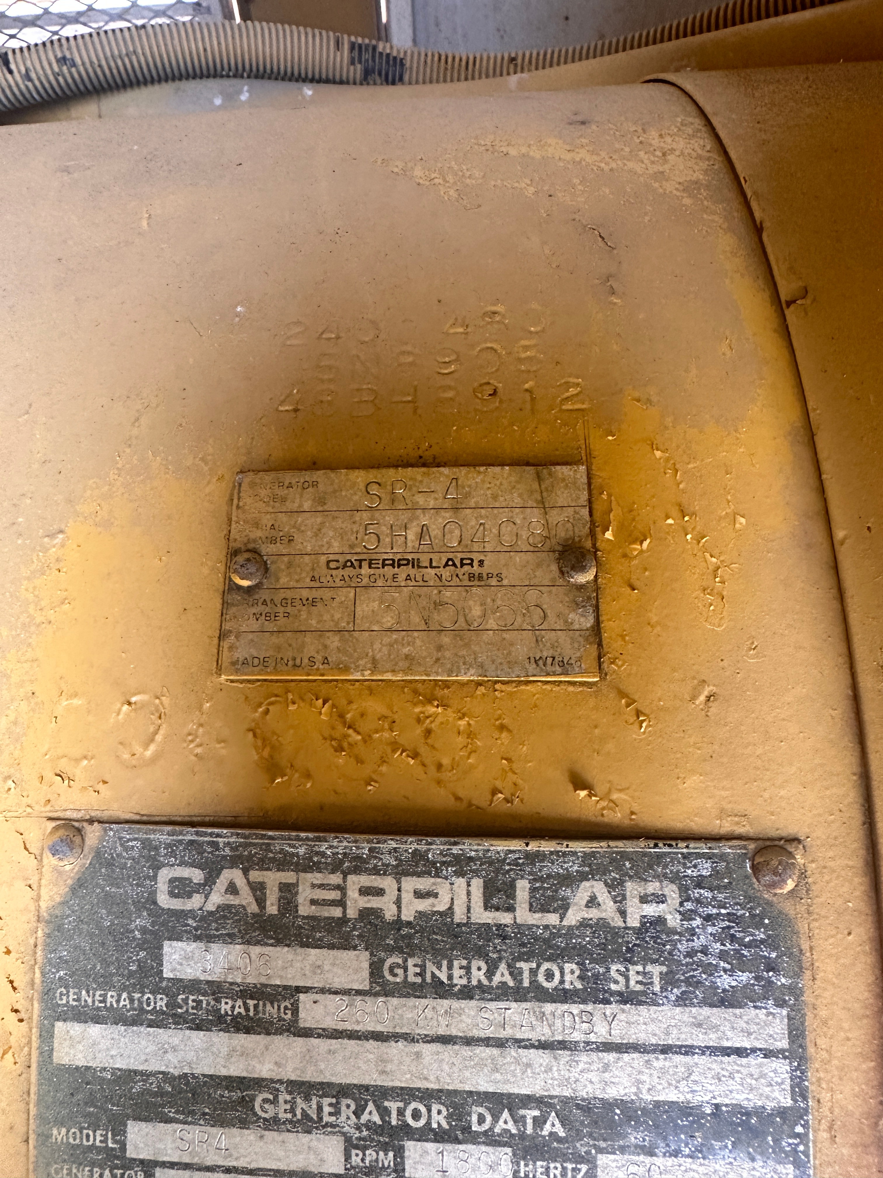 Used CAT Generator Set