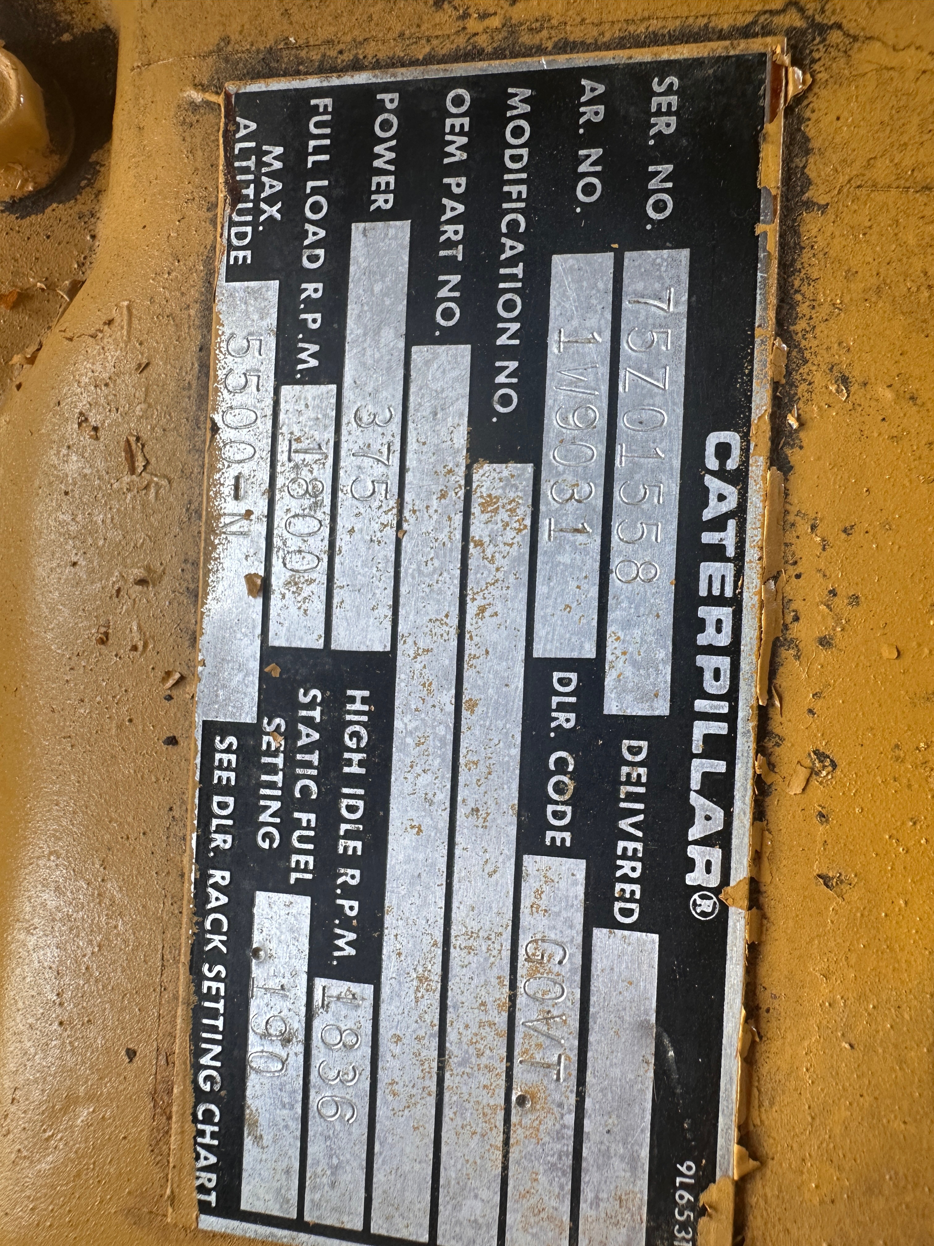 Used CAT Generator Set