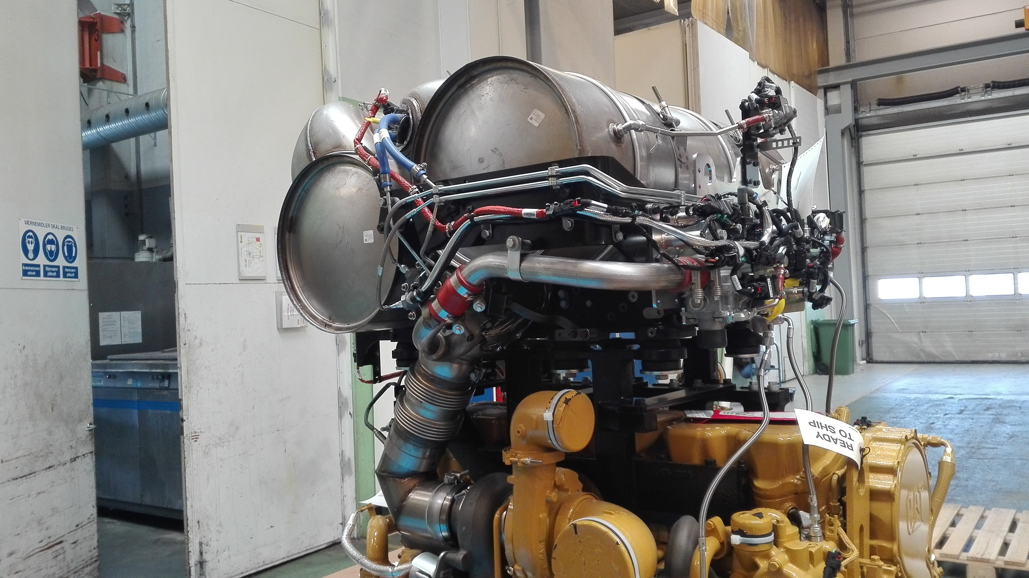New CAT C Industrial Engine
