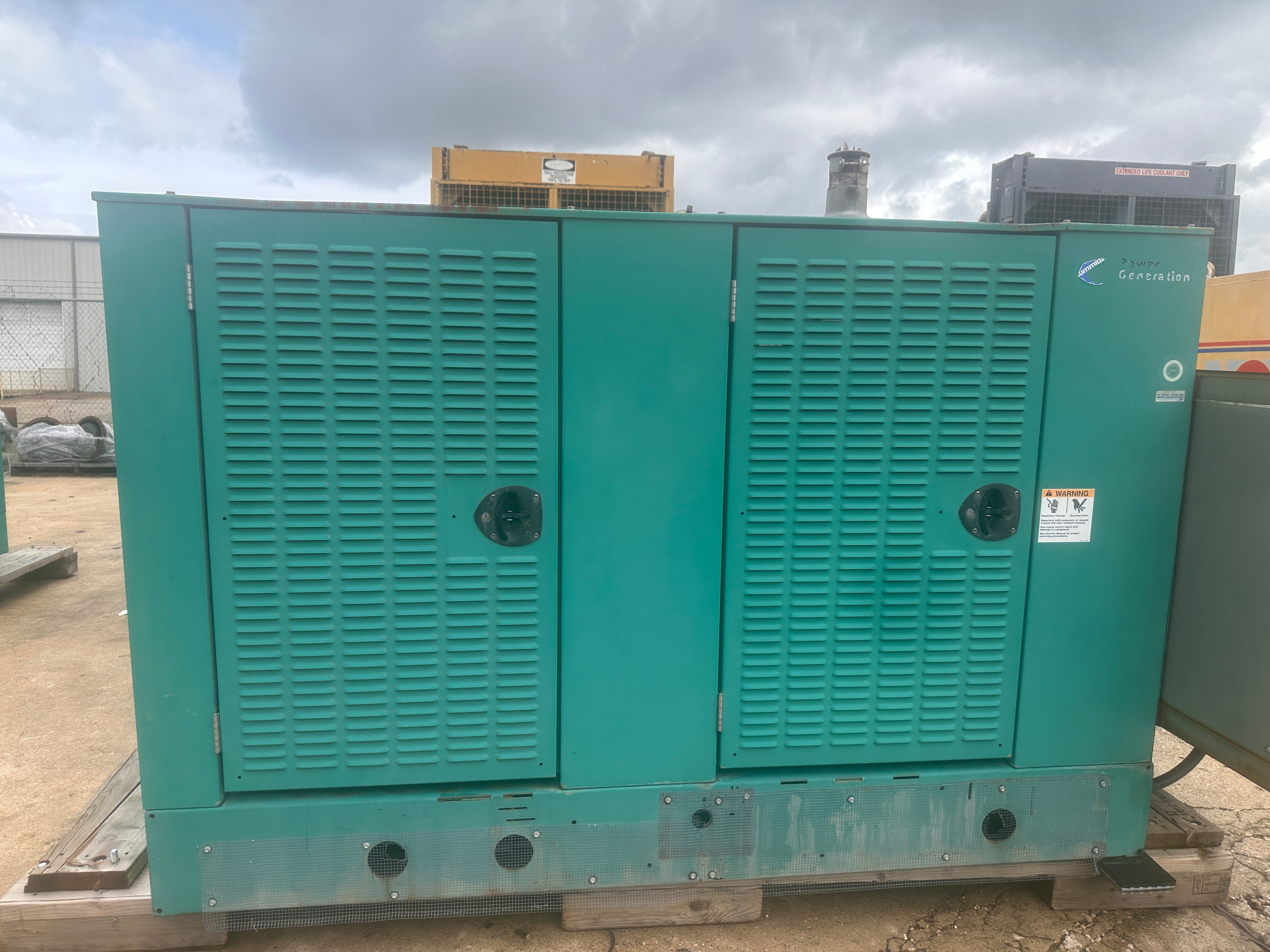Used Cummins 70kW Generator Set (1)