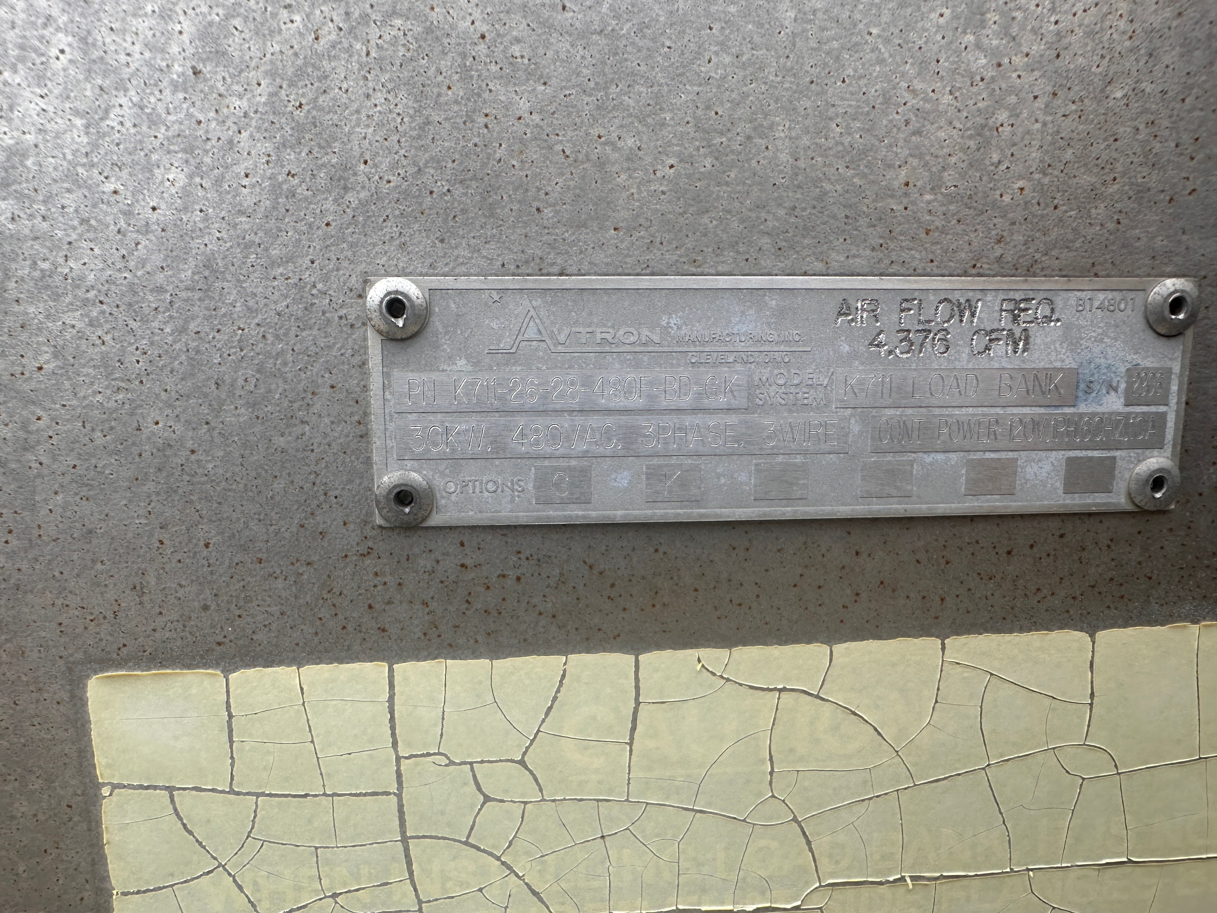 Used Cummins kW Generator Set  