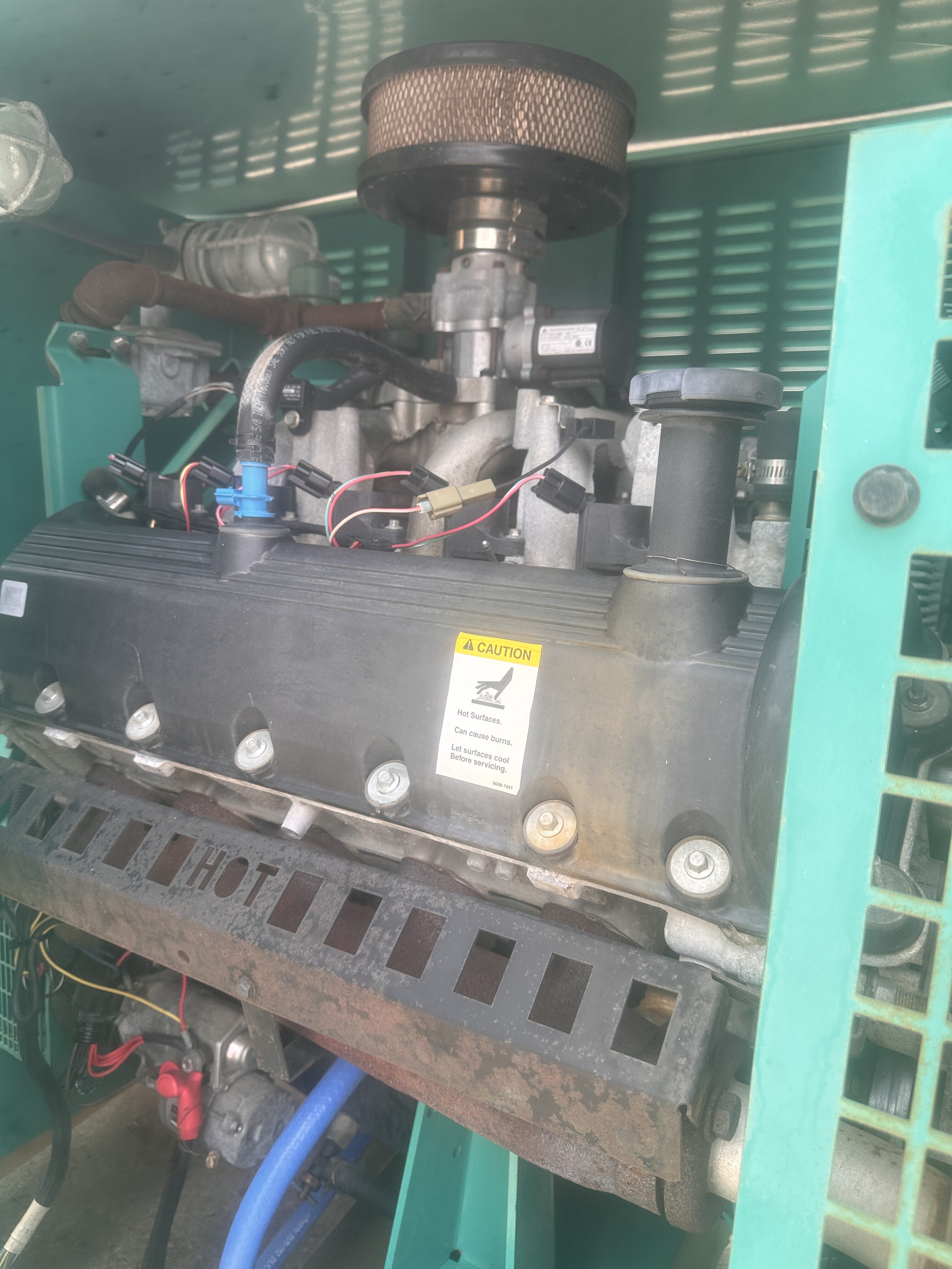 Used Cummins kW Generator Set  rotated
