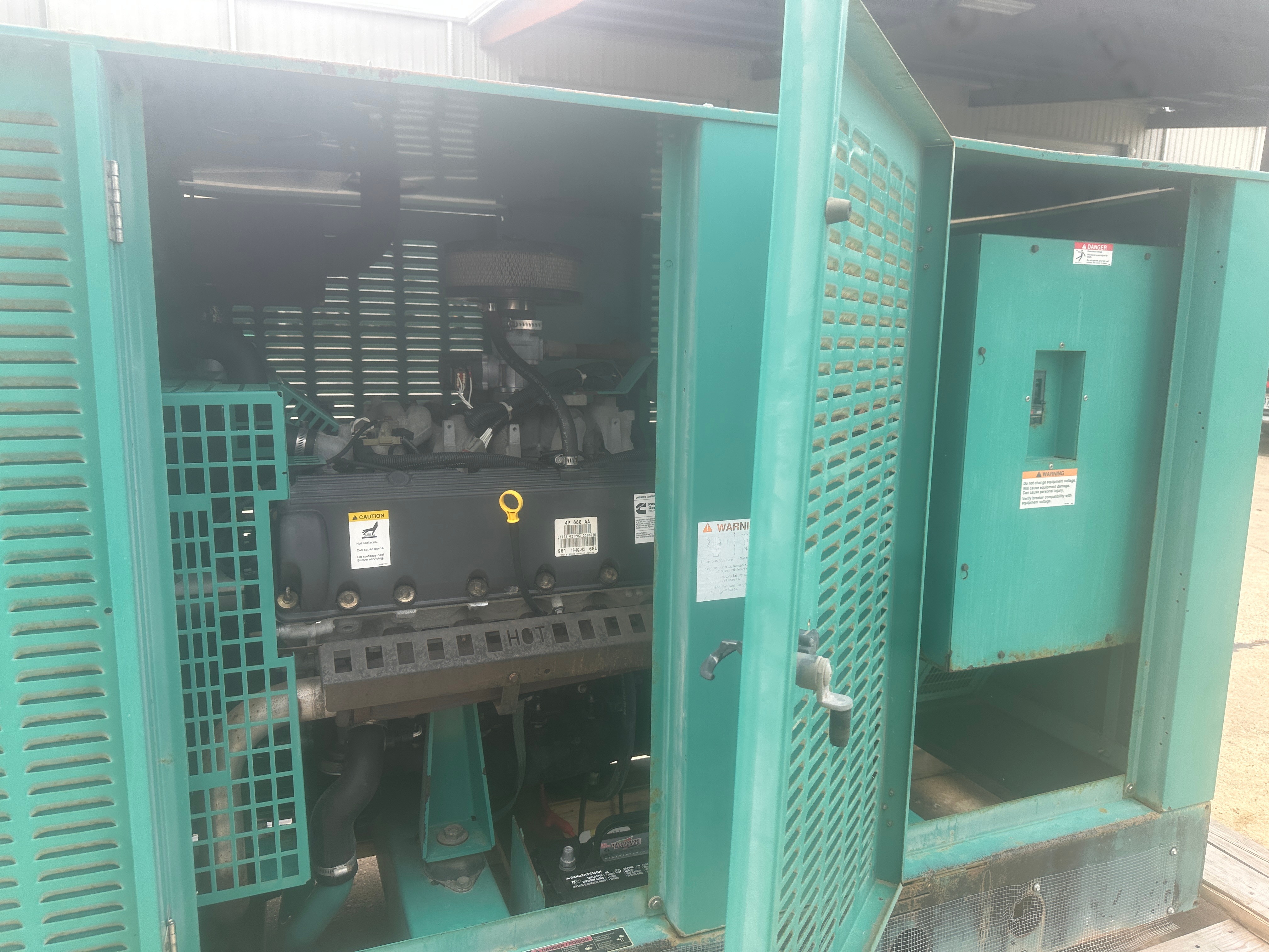 Used Cummins kW Generator Set  