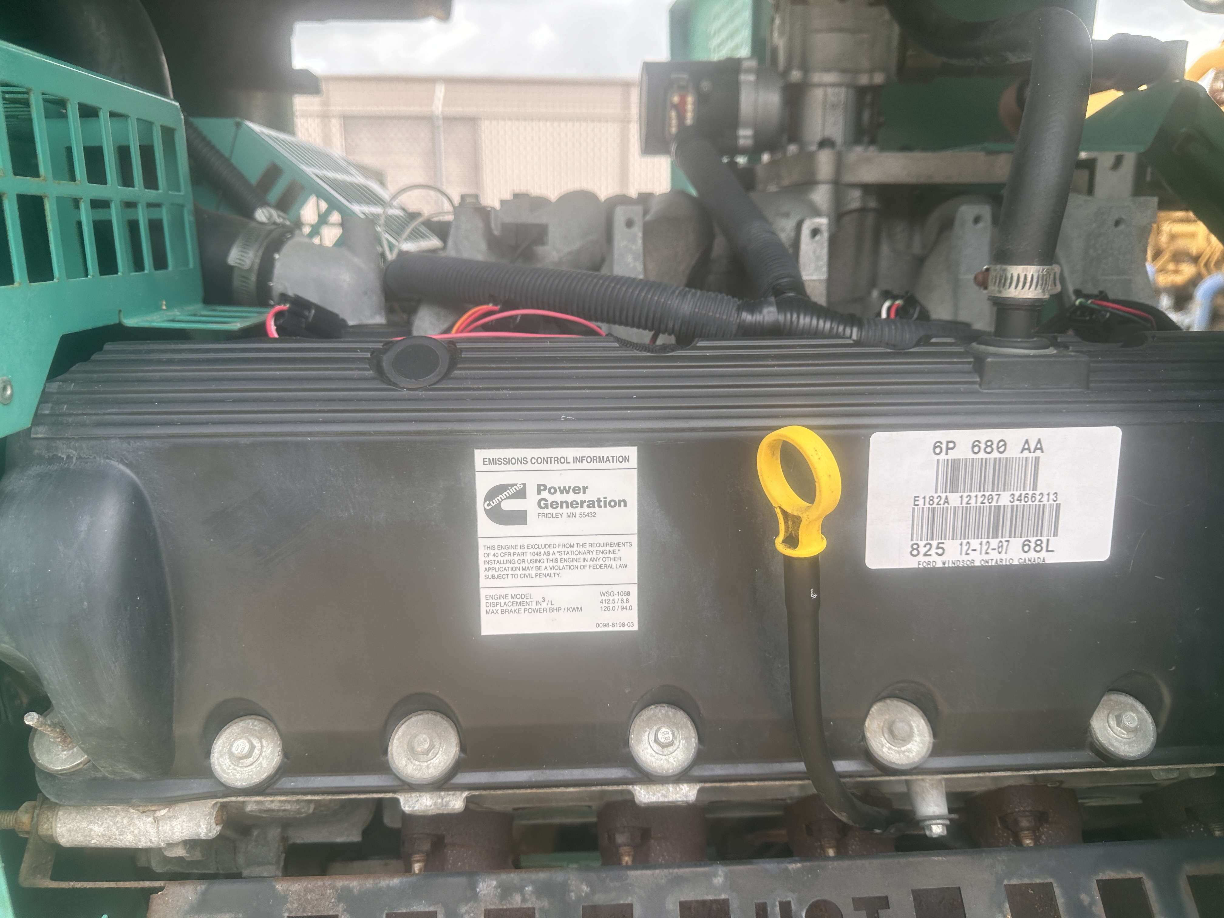 Used Cummins kW Generator Set 