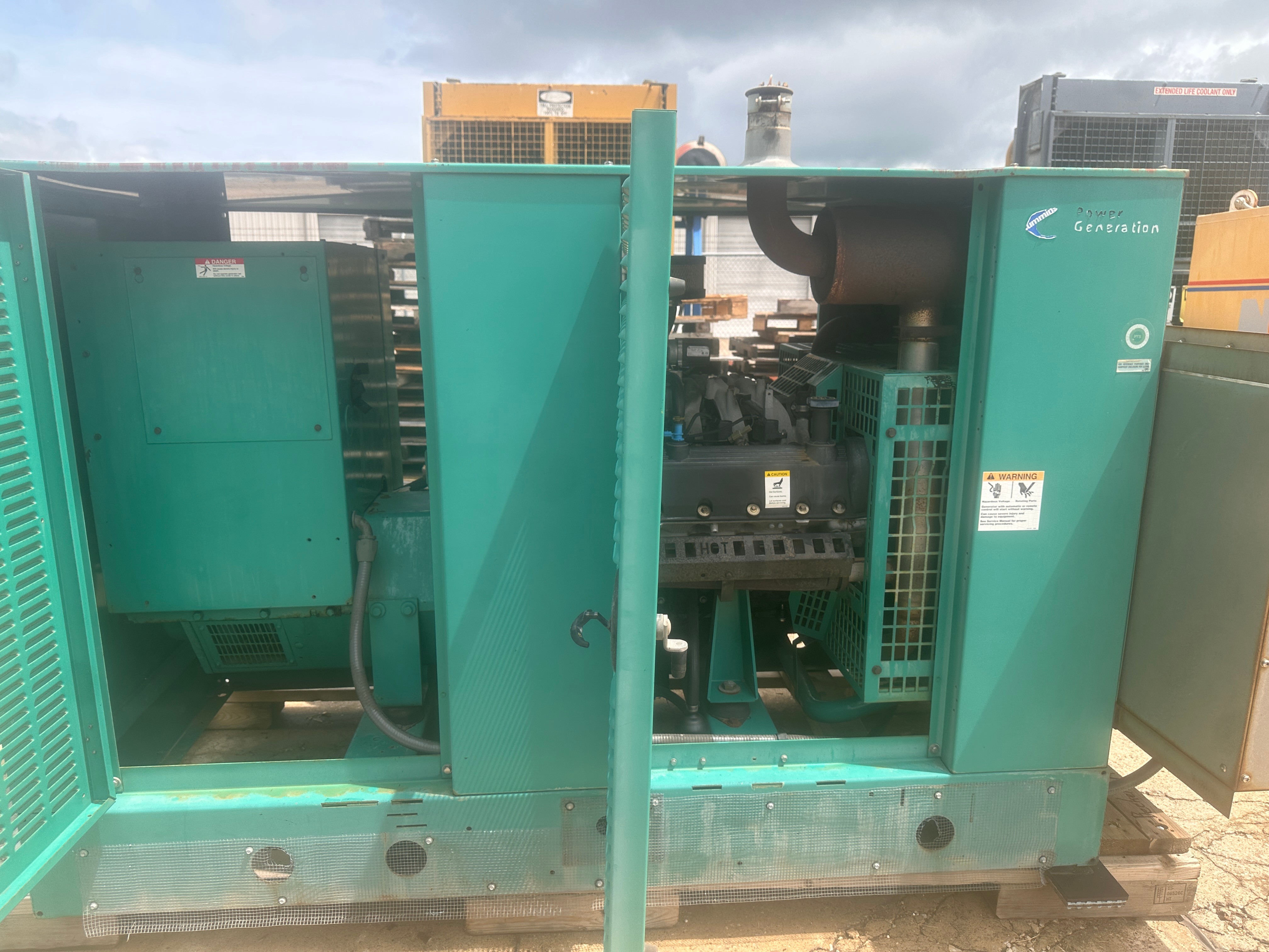 Used Cummins kW Generator Set  