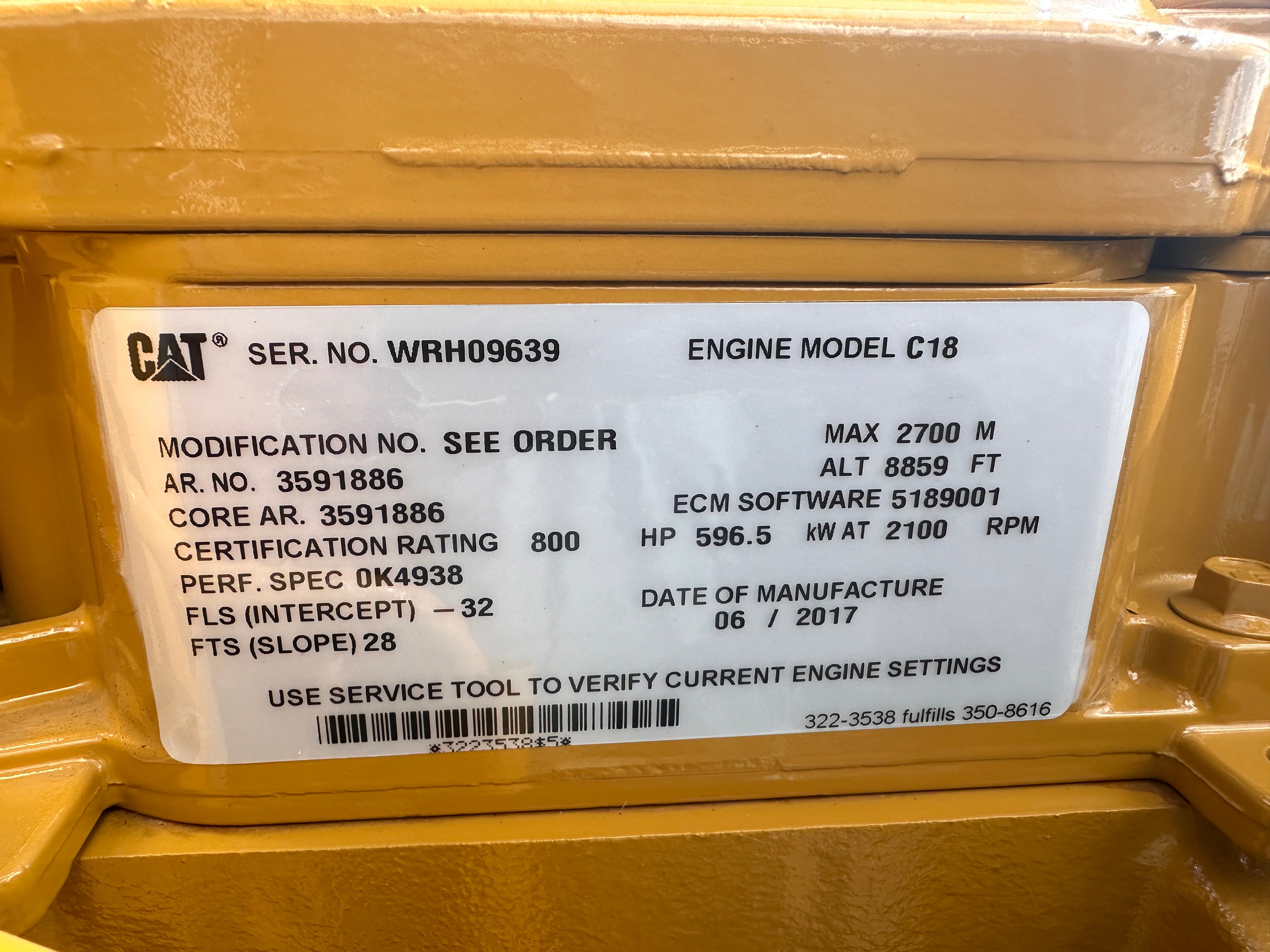 CAT C Industrial Power Unit