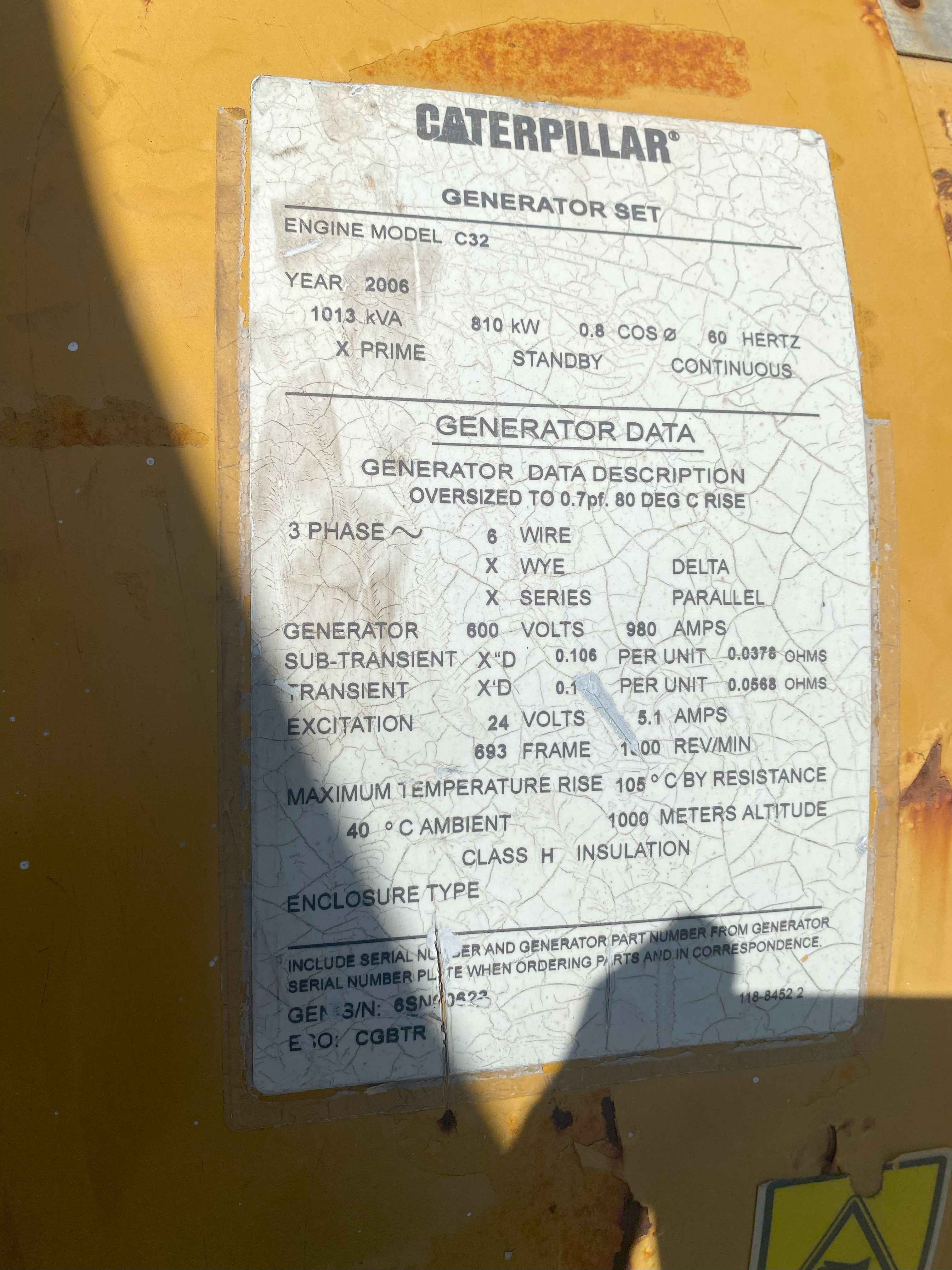 CAT C Generator Set  