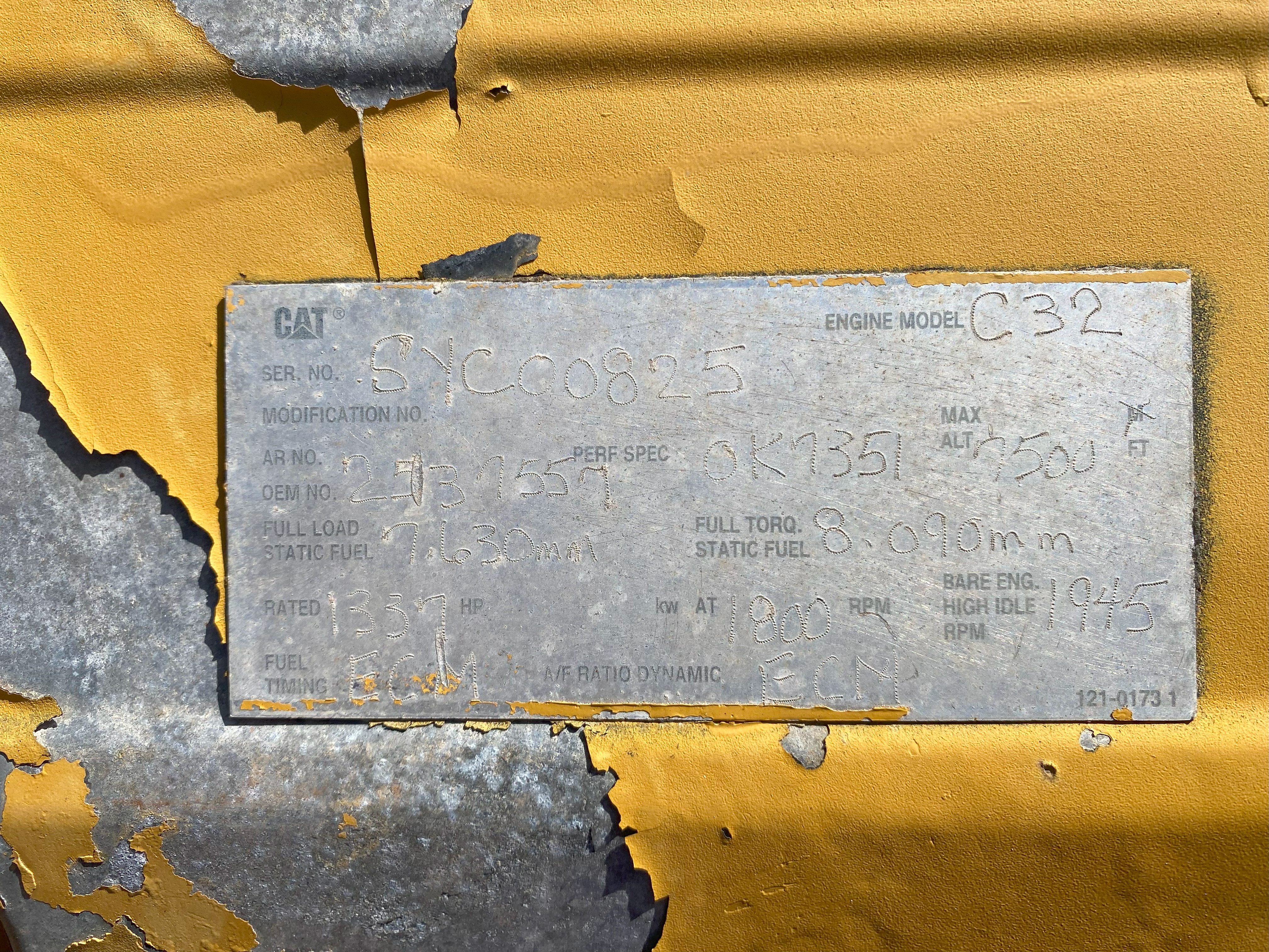 CAT C Generator Set  