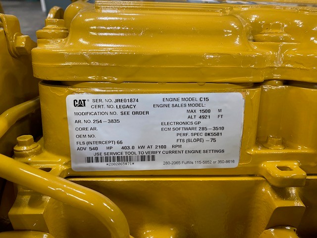 Rebuilt CAT C Power Unit