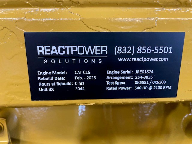 Rebuilt CAT C Power Unit