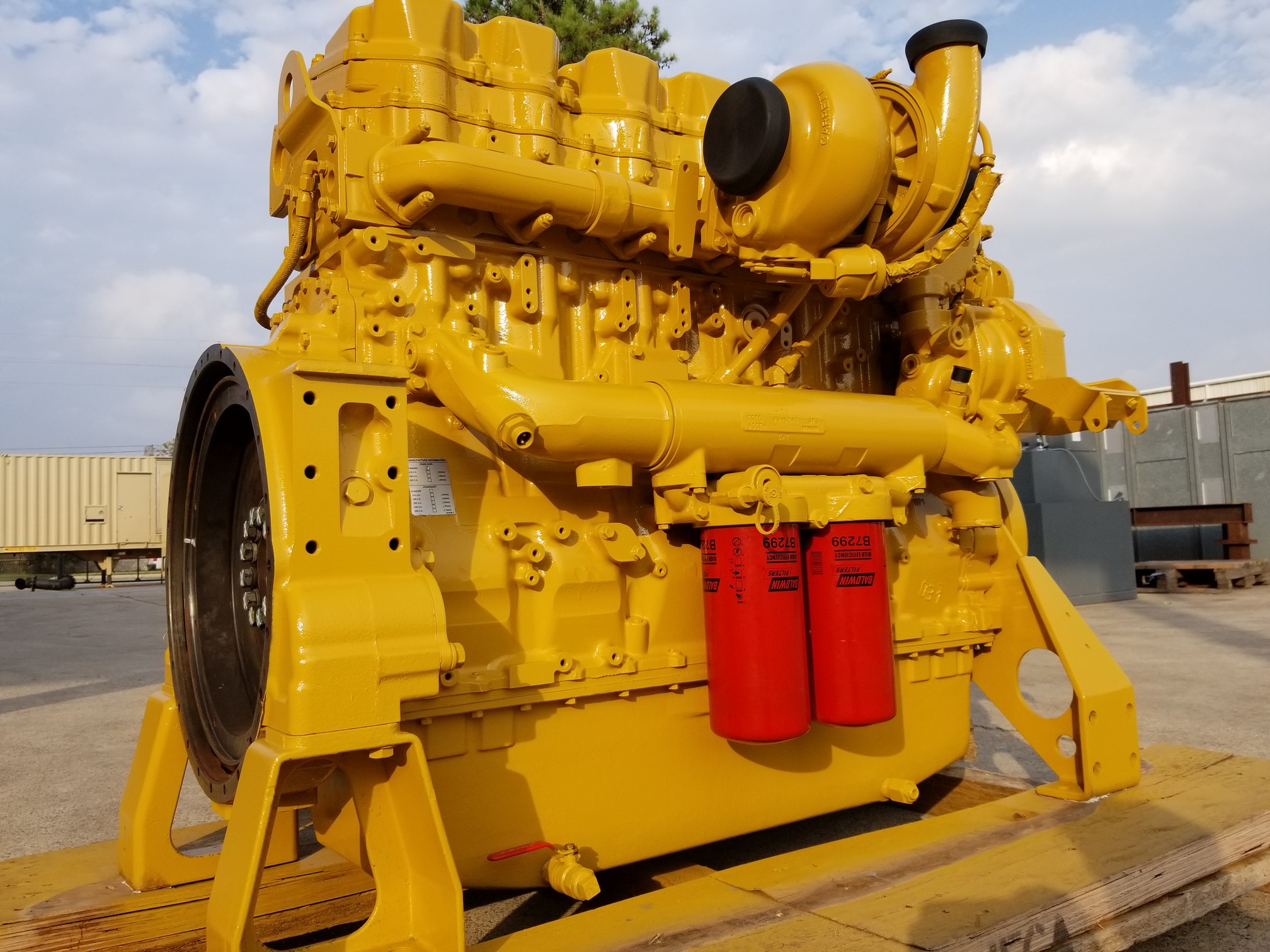 Rebuilt CAT C Industrial Engine